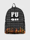 Рюкзак джинсовый / F*CK F*CK F*CK
