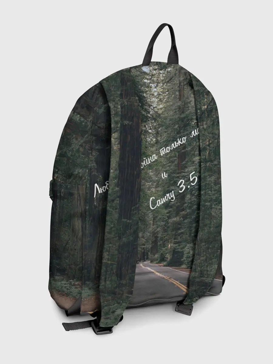 Рюкзак джинсовый / Camry 3.5 / Spotify - QR