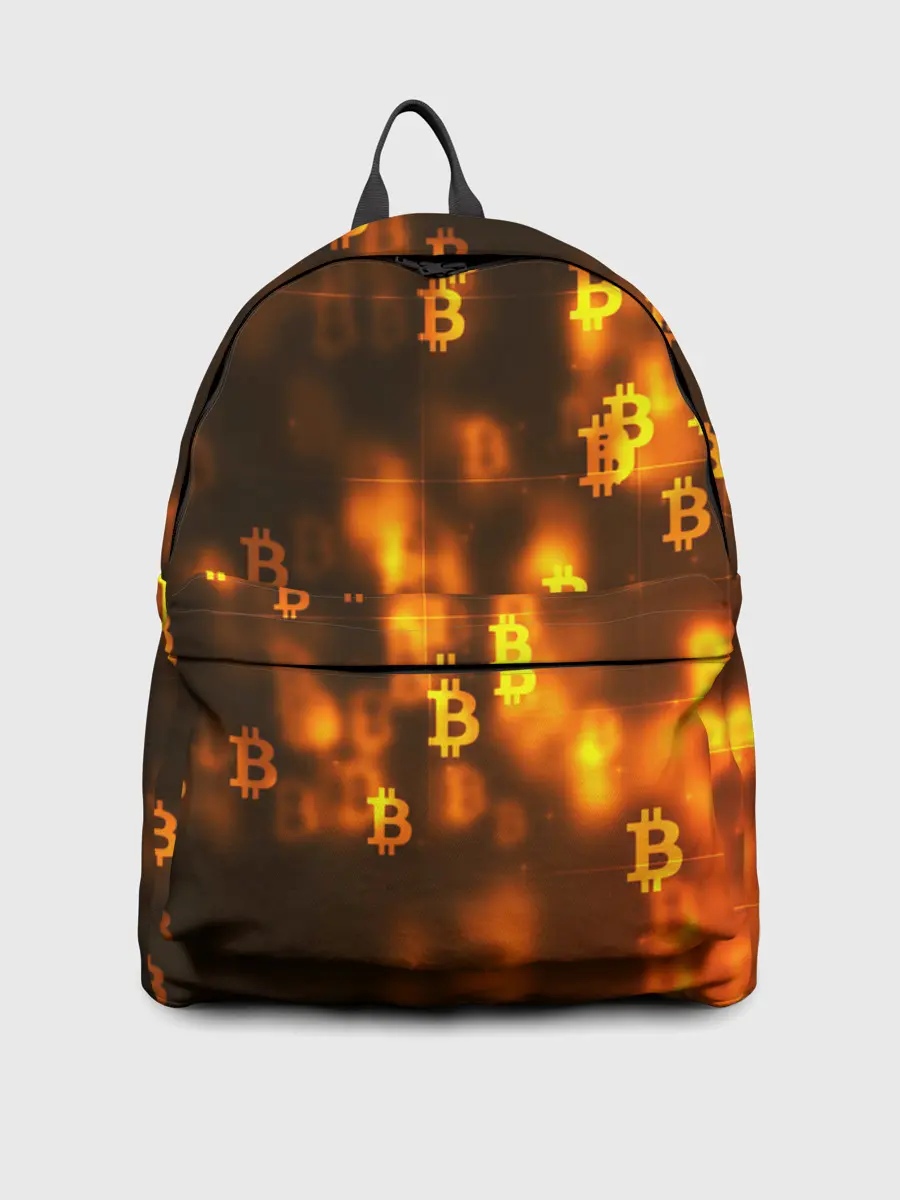 Рюкзак джинсовый / BITCOIN KRYPTONATE
