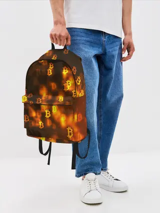 Рюкзак джинсовый / BITCOIN KRYPTONATE