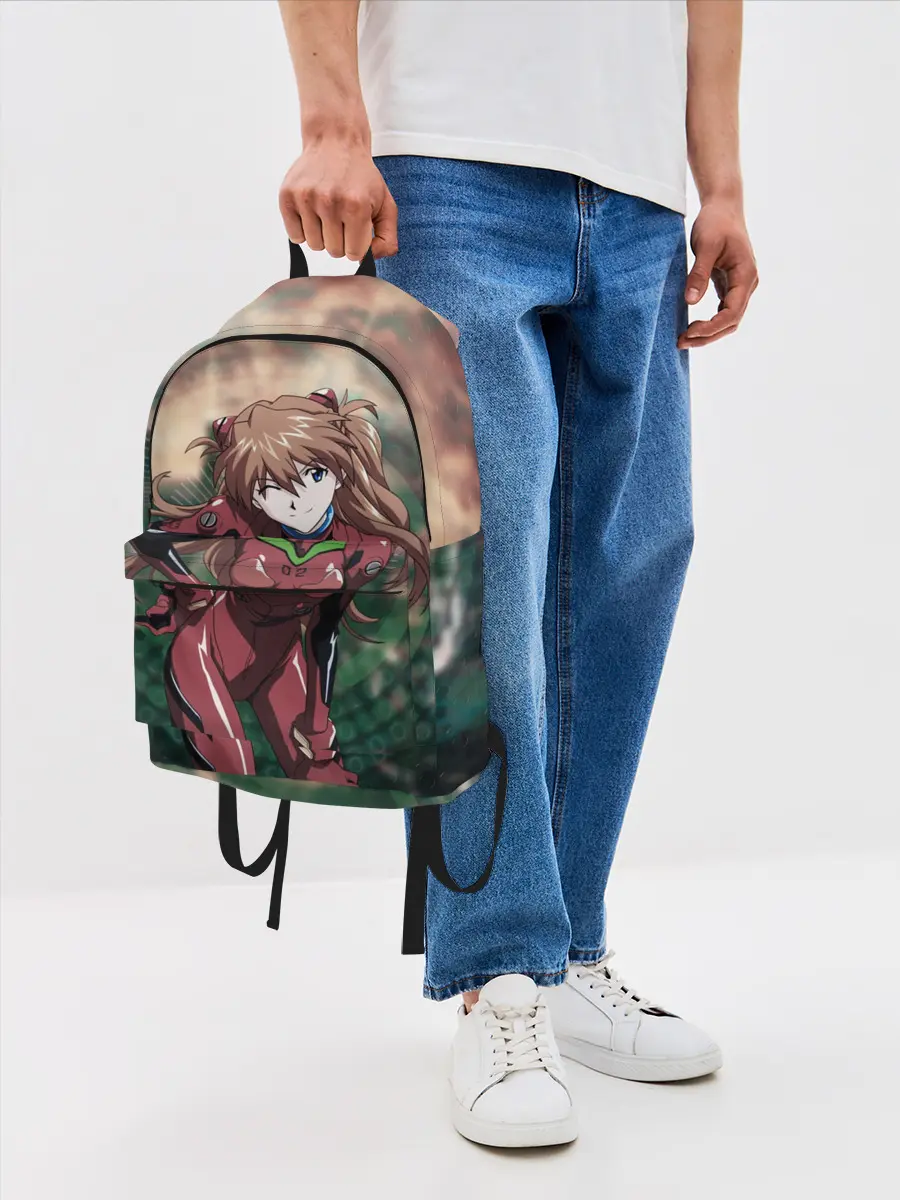 Рюкзак джинсовый / АСКА в своем костюме пилота