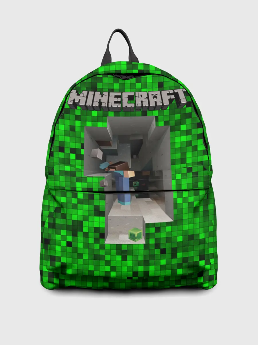 Рюкзак джинсовый / Minecraft