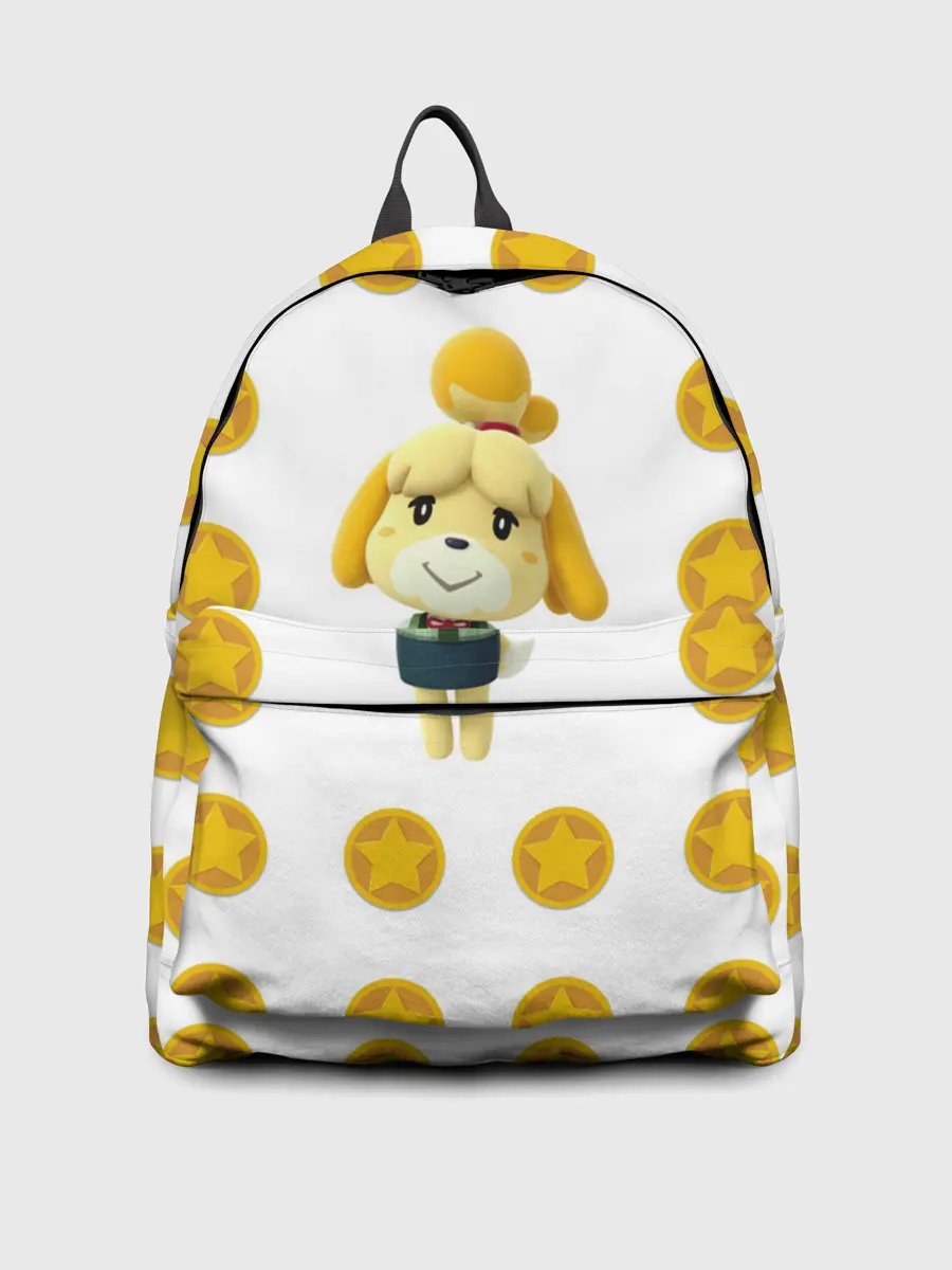 Рюкзак джинсовый / Animal crossing - Isabelle