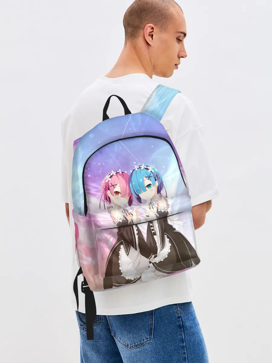 Рюкзак джинсовый / Рем и Рам