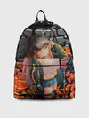 Рюкзак джинсовый / Anime Girl with Graffiti