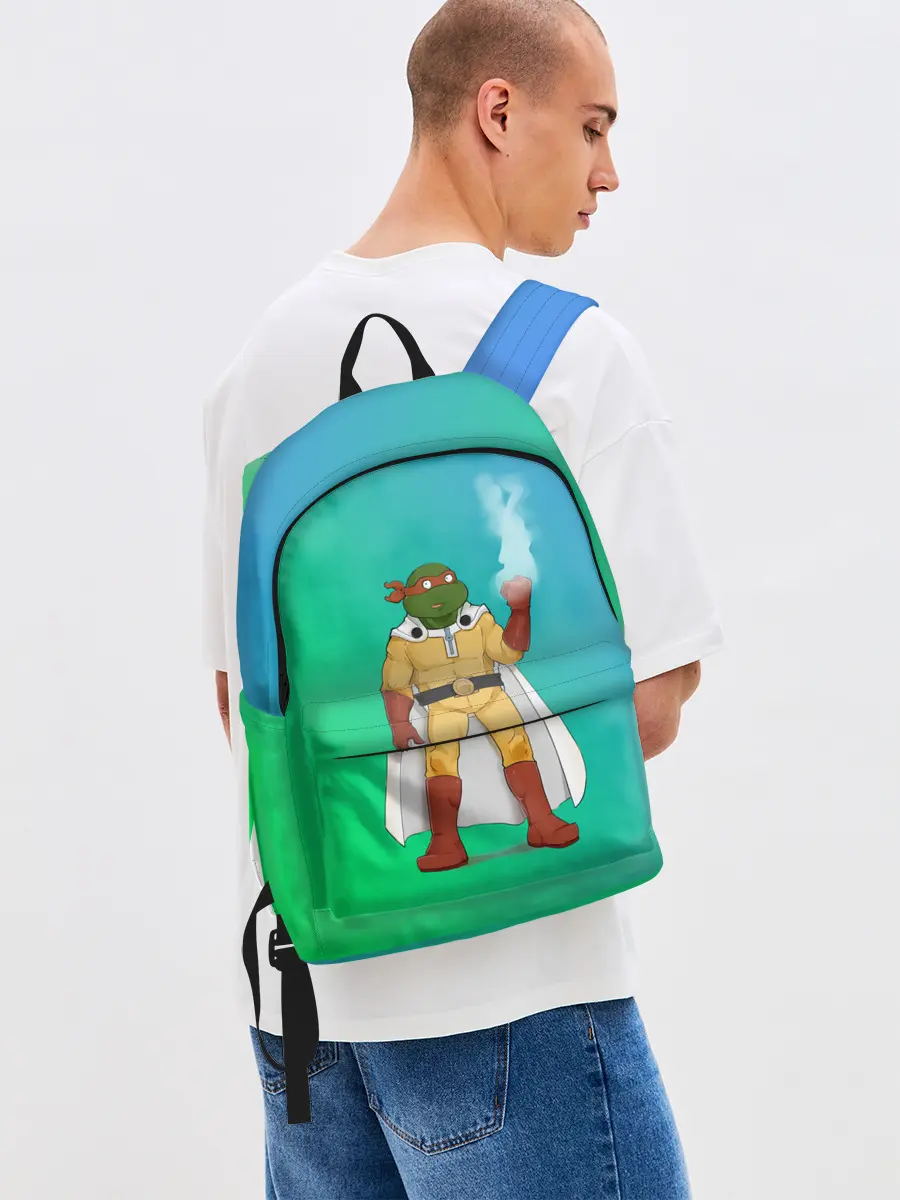 Рюкзак джинсовый / Сайтама | One Punch Man