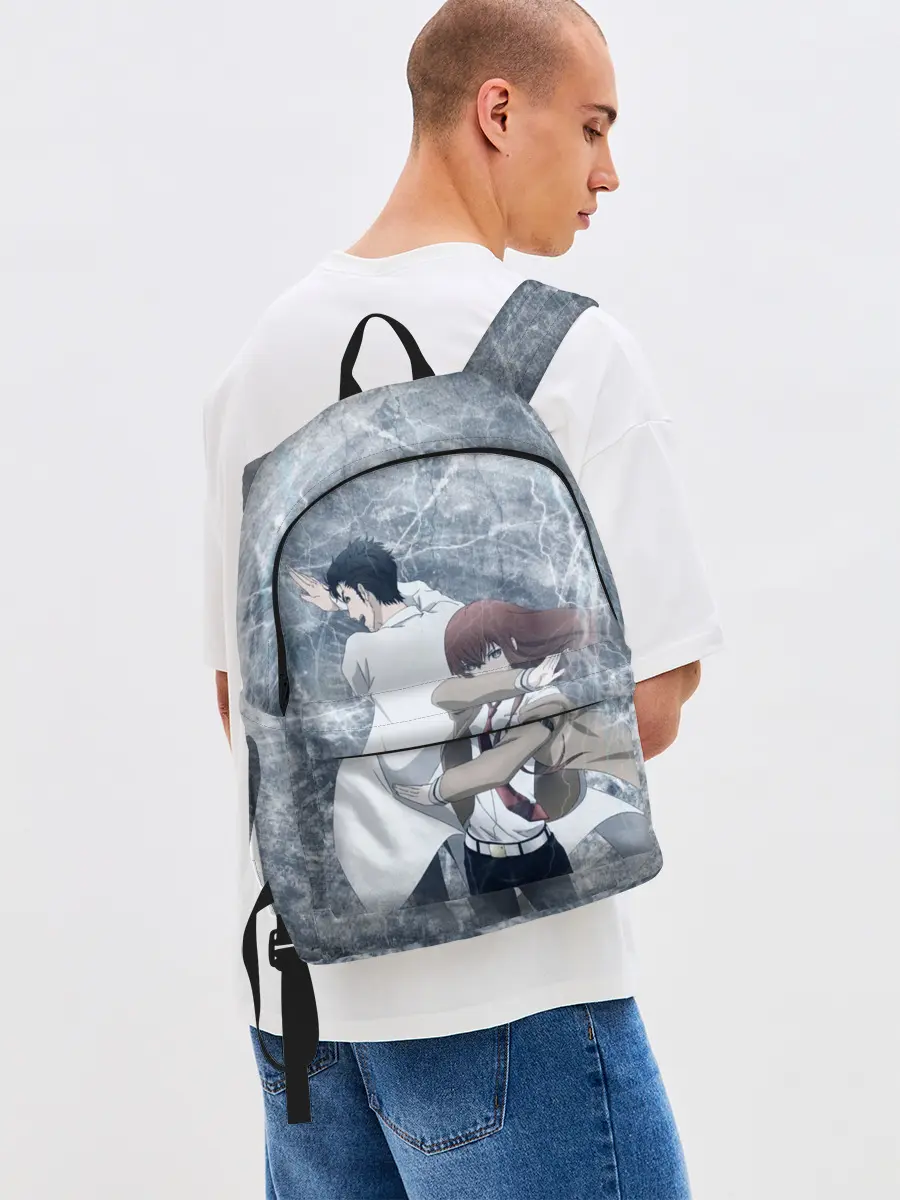 Рюкзак джинсовый / Врата Штейна