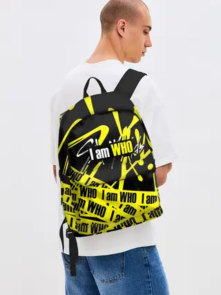 Рюкзак джинсовый / STRAY KIDS