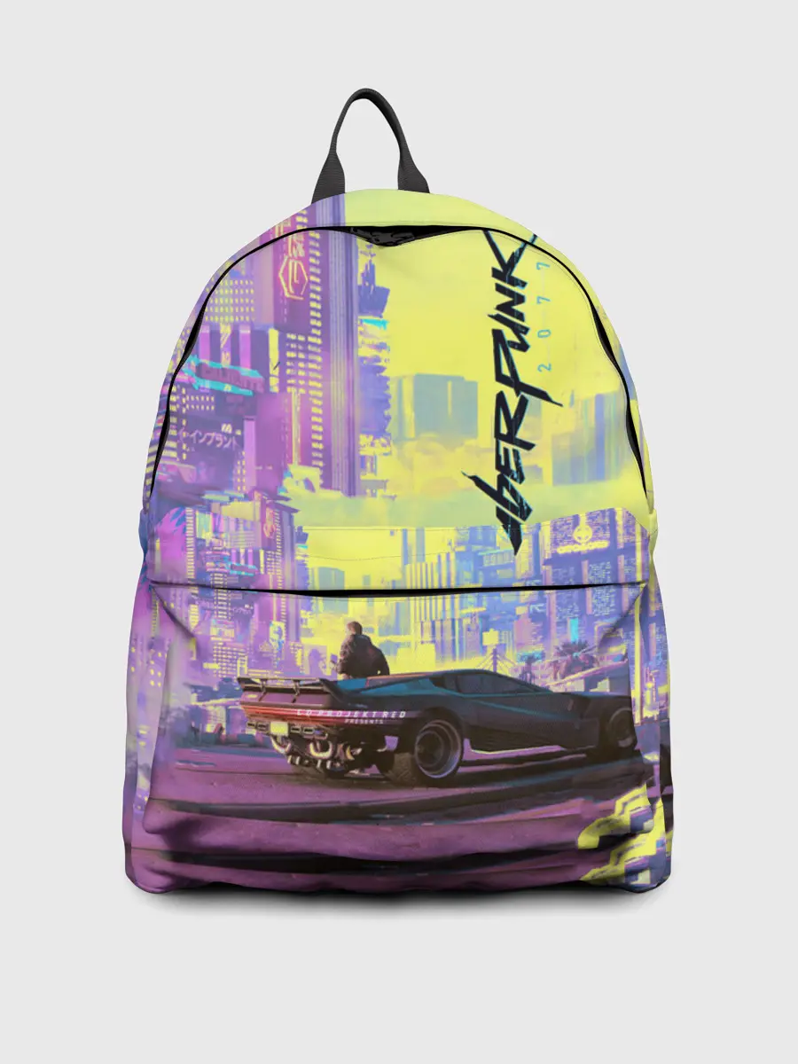 Рюкзак джинсовый / Cyberpunk 2077