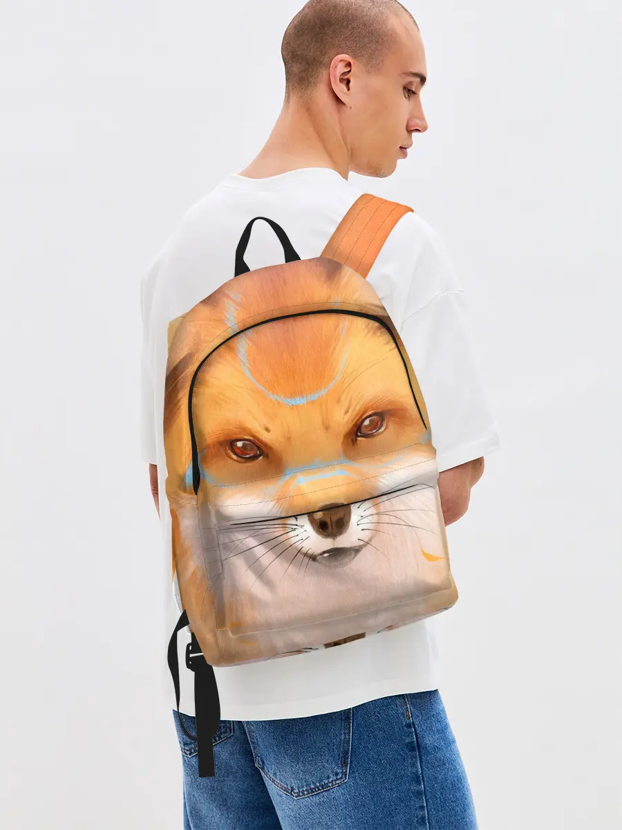 Рюкзак джинсовый / Лиса