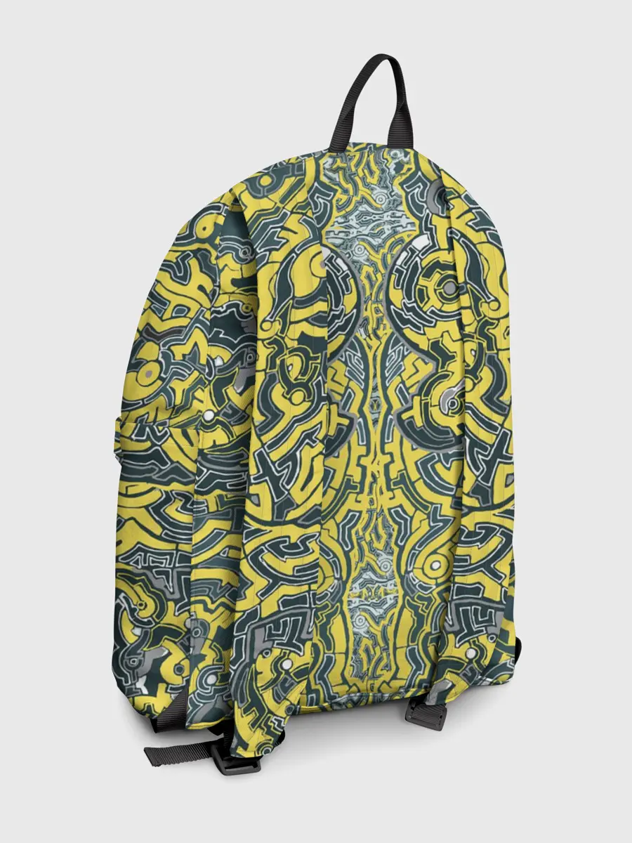 Рюкзак джинсовый / УЗОР , ФУТУРИЗМ,