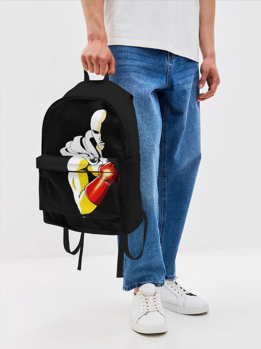 Рюкзак джинсовый / Сайтама | One Punch Man