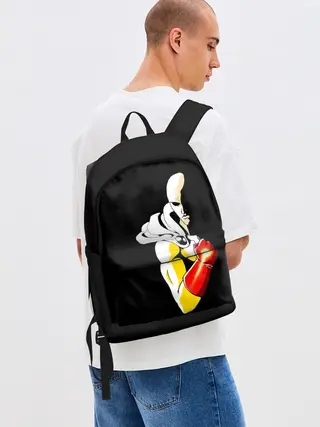 Рюкзак джинсовый / Сайтама | One Punch Man