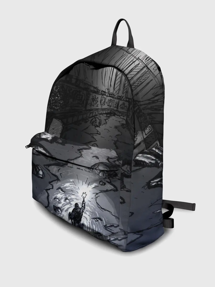 Рюкзак джинсовый / Lovecraft / Лавкрафт