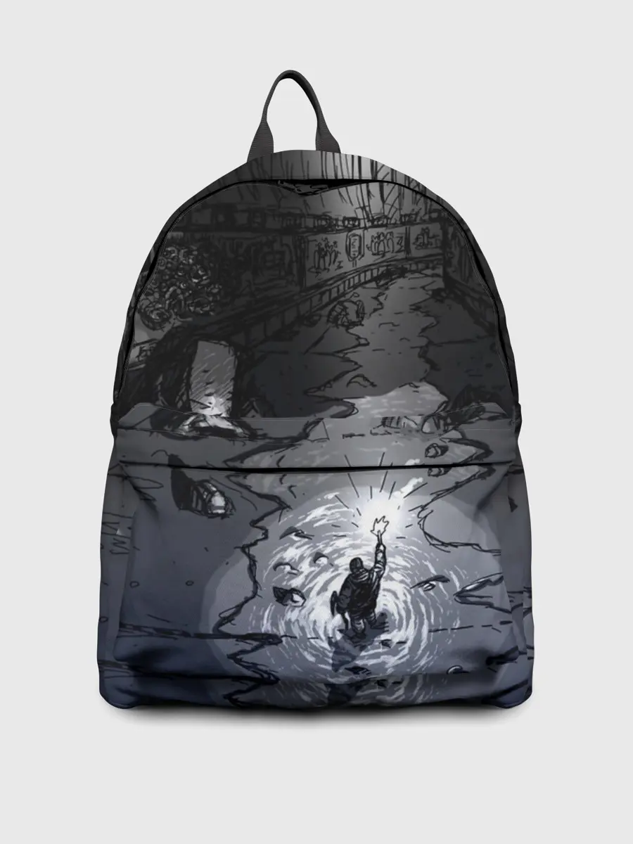 Рюкзак джинсовый / Lovecraft / Лавкрафт