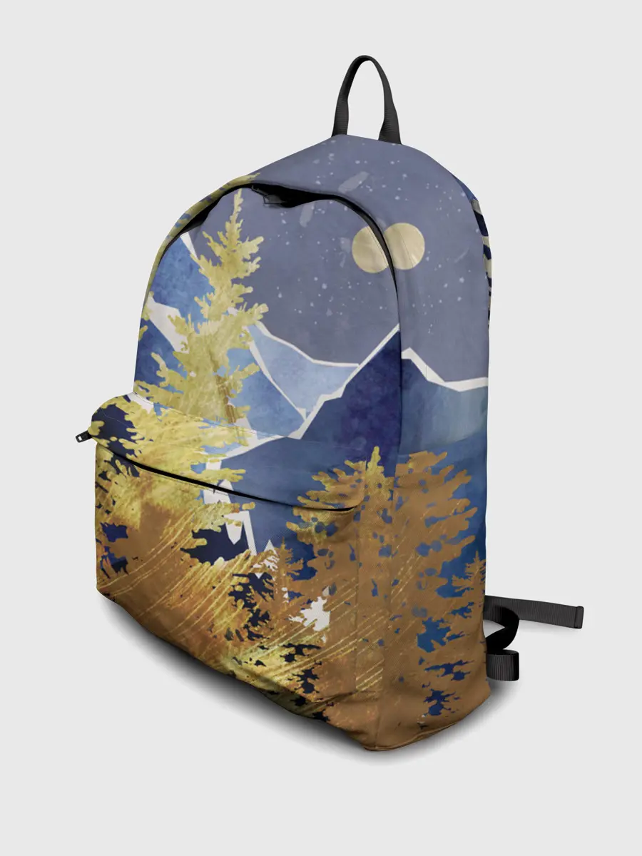 Рюкзак джинсовый / Золотой лес