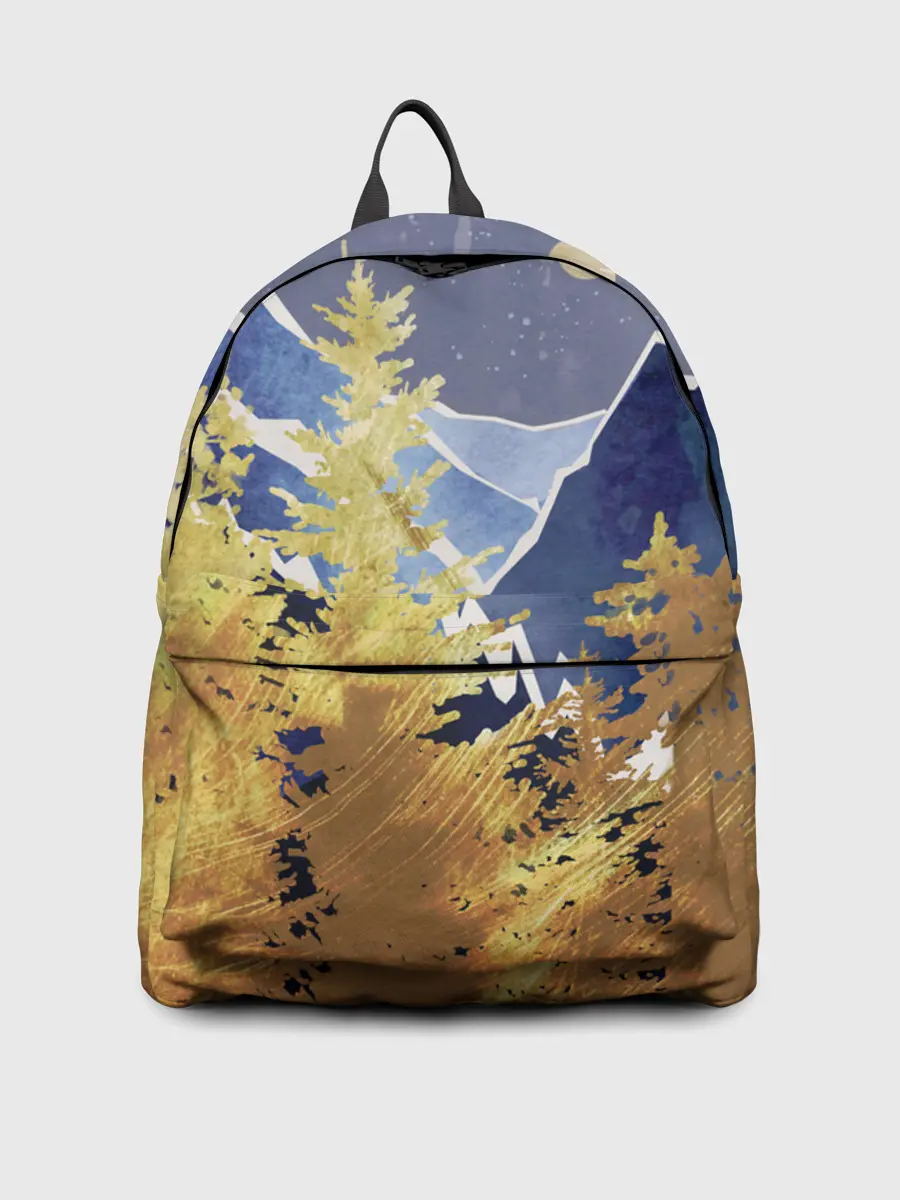 Рюкзак джинсовый / Золотой лес