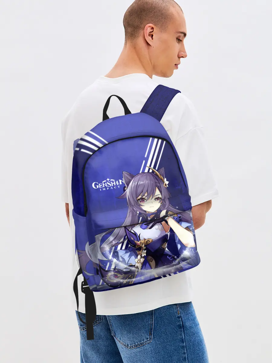 Рюкзак джинсовый / Genshin Impact