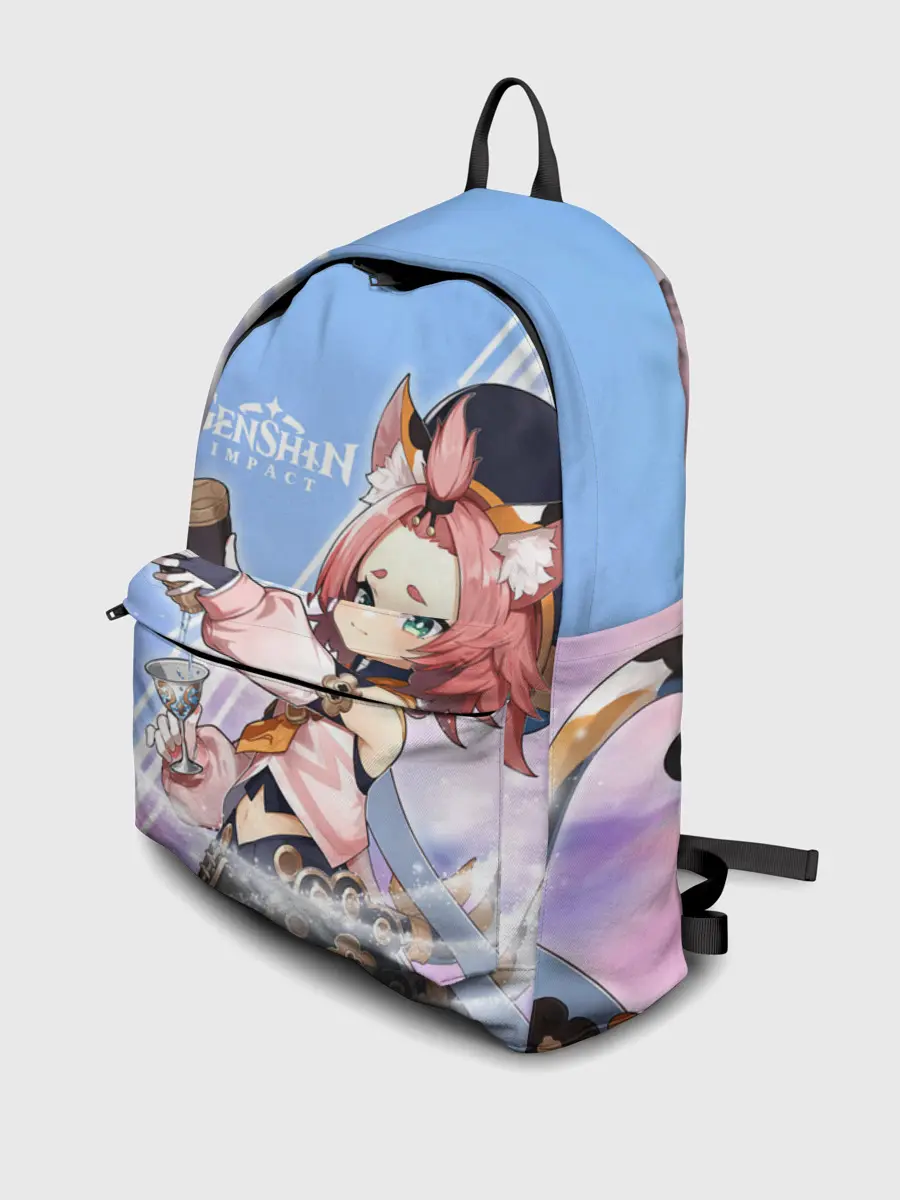 Рюкзак джинсовый / Genshin Impact