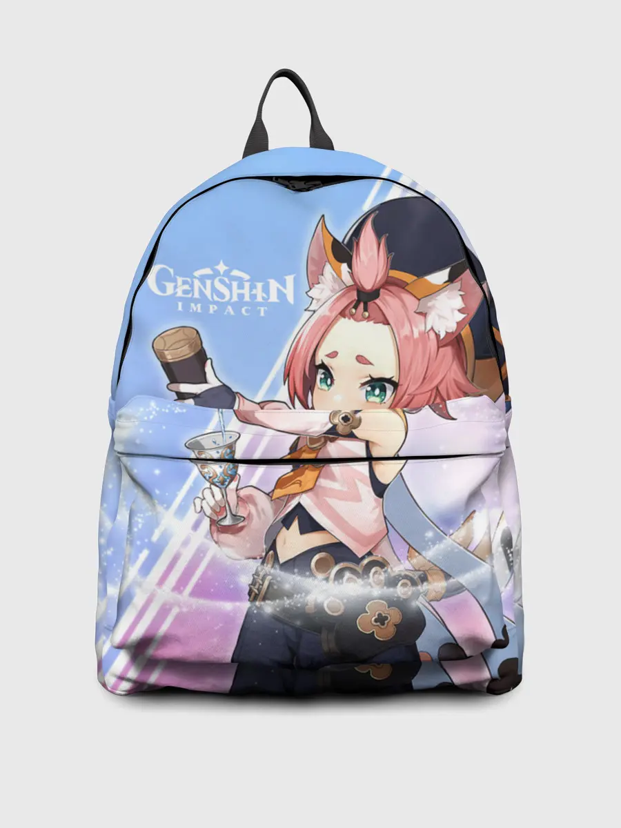 Рюкзак джинсовый / Genshin Impact