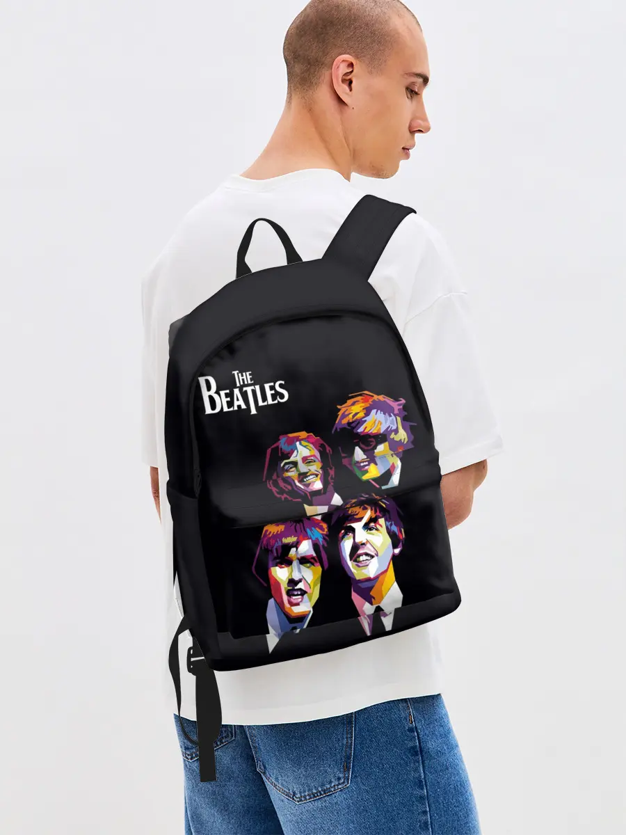 Рюкзак джинсовый / The Beatles