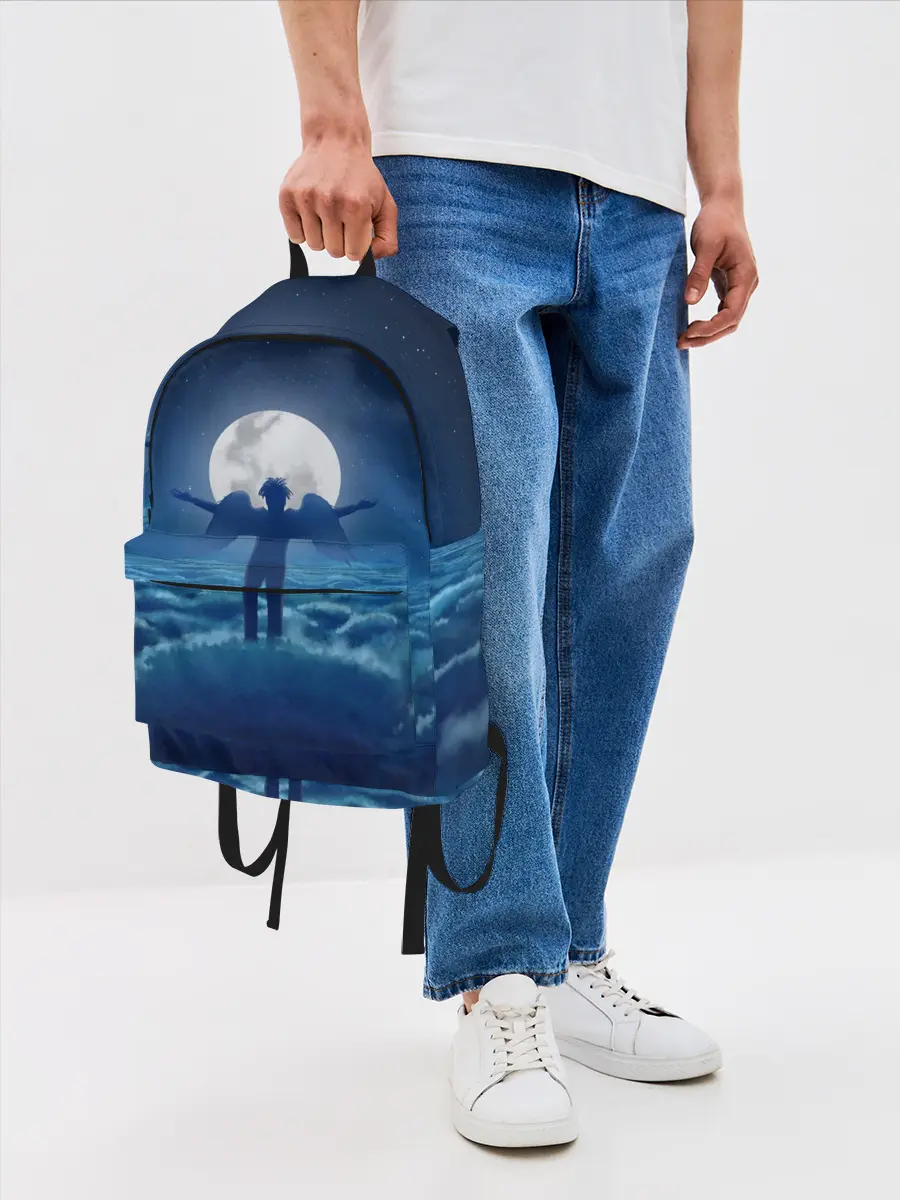 Рюкзак джинсовый / Ангел