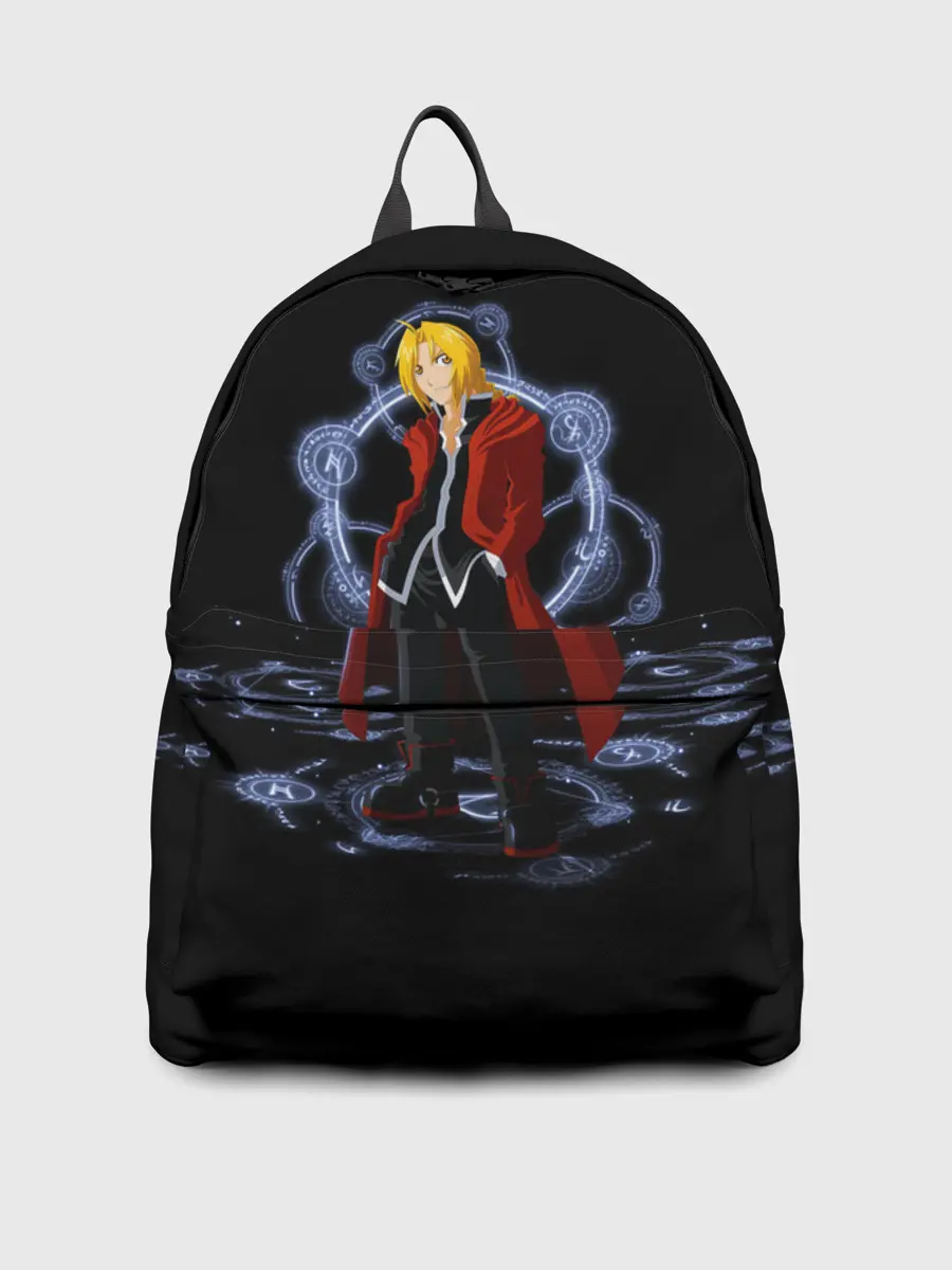 Рюкзак джинсовый / Стальной Алхимик