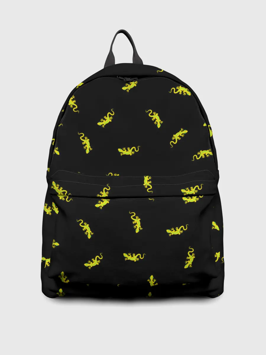 Рюкзак джинсовый / Ящерки