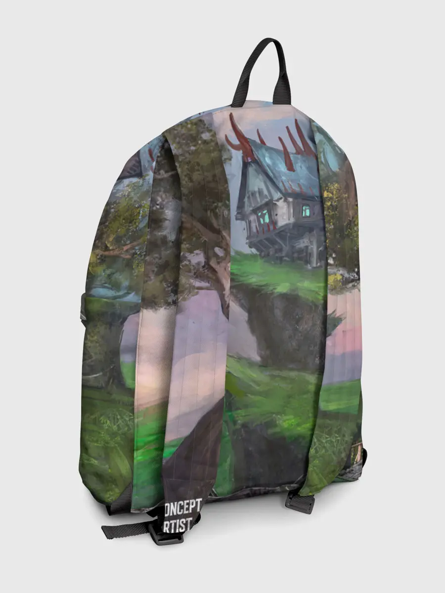 Рюкзак джинсовый / Гильдия магов