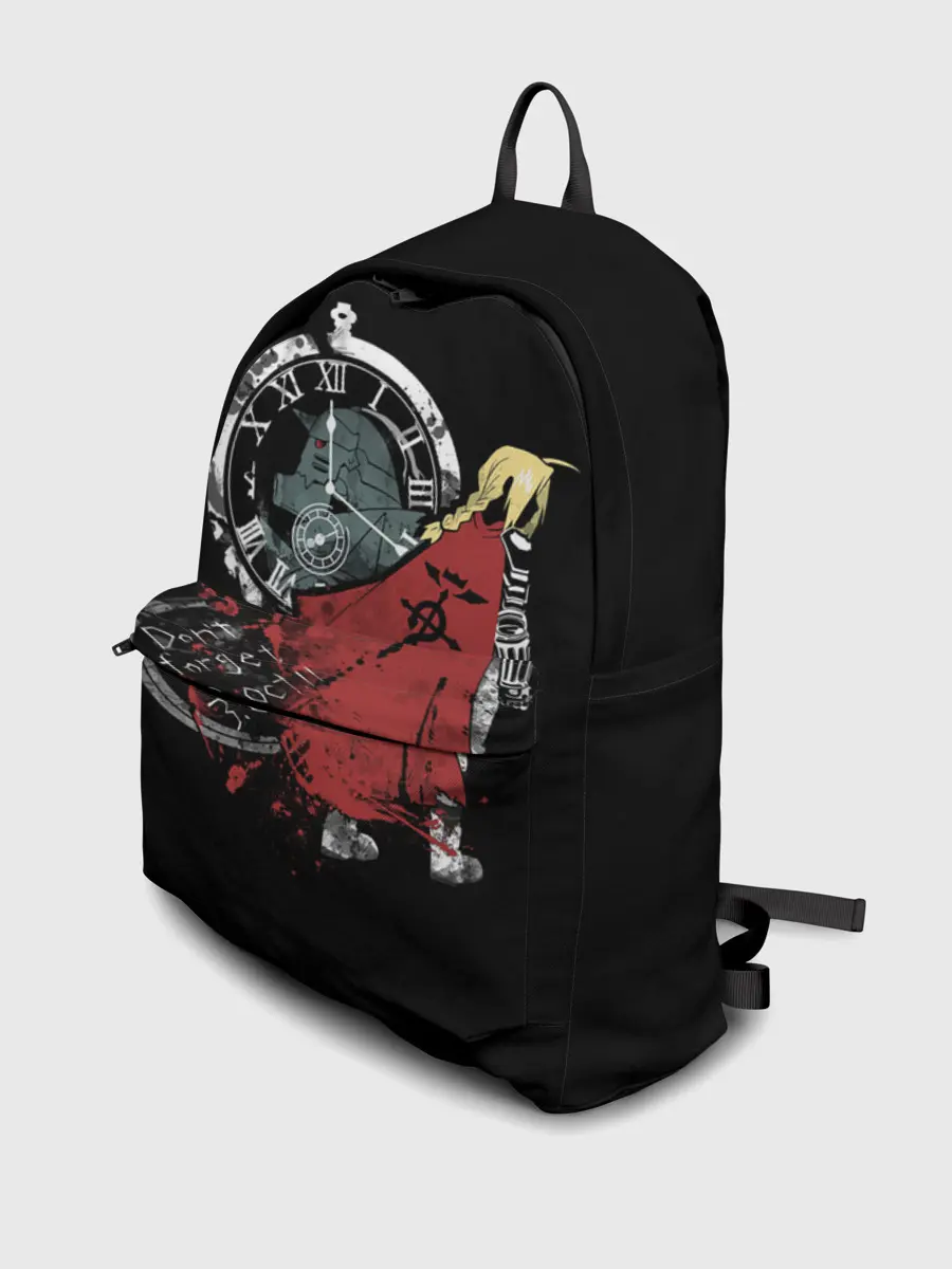 Рюкзак джинсовый / Стальной Алхимик