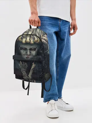 Рюкзак джинсовый / Викинги - Ивар