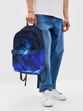 Рюкзак джинсовый / Dark Wolf