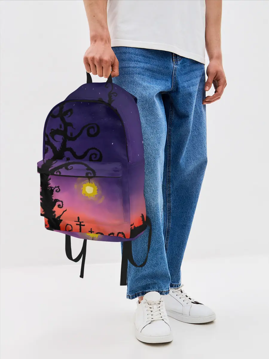 Рюкзак джинсовый / Ночь