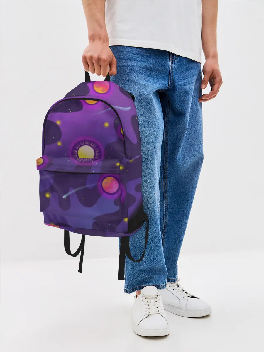 Рюкзак джинсовый / Ты - космос!