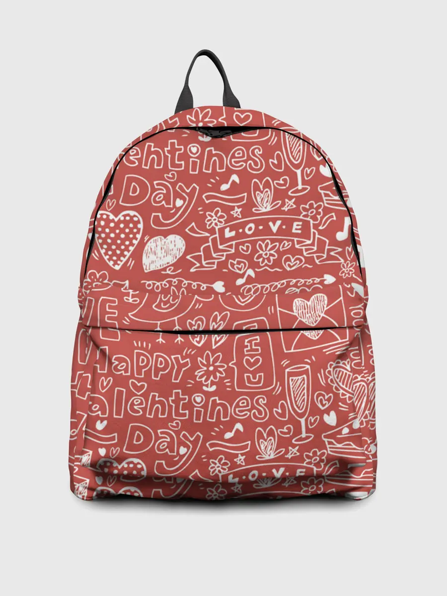 Рюкзак джинсовый / Happy Valentines Day