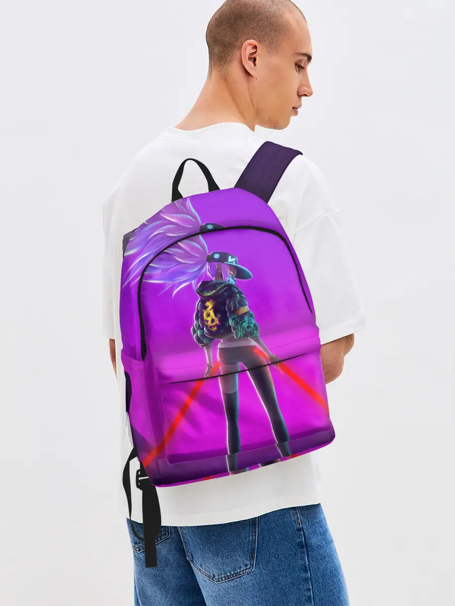 Рюкзак джинсовый / KDA Akali