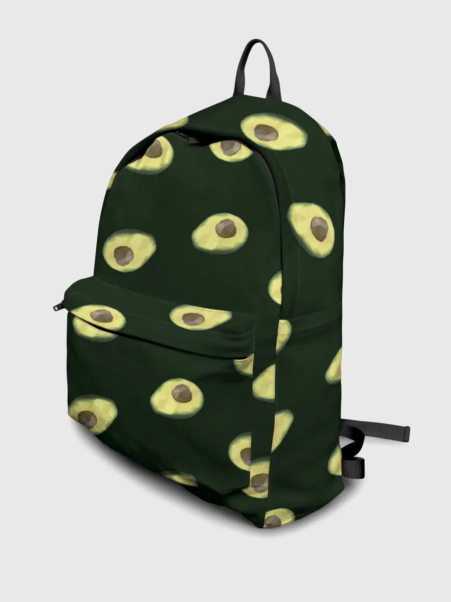 Рюкзак джинсовый / Авокадо