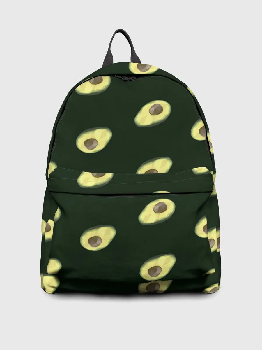 Рюкзак джинсовый / Авокадо