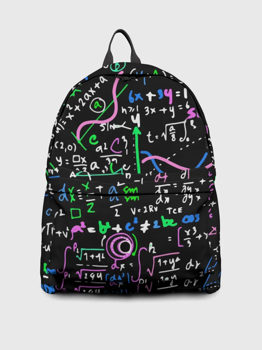 Рюкзак джинсовый / Математика Графики и Функции