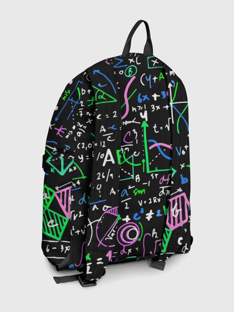 Рюкзак джинсовый / Математика Графики и Функции