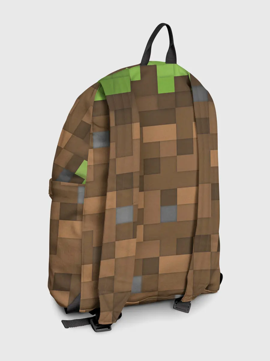 Рюкзак джинсовый / Minecraft камуфляж