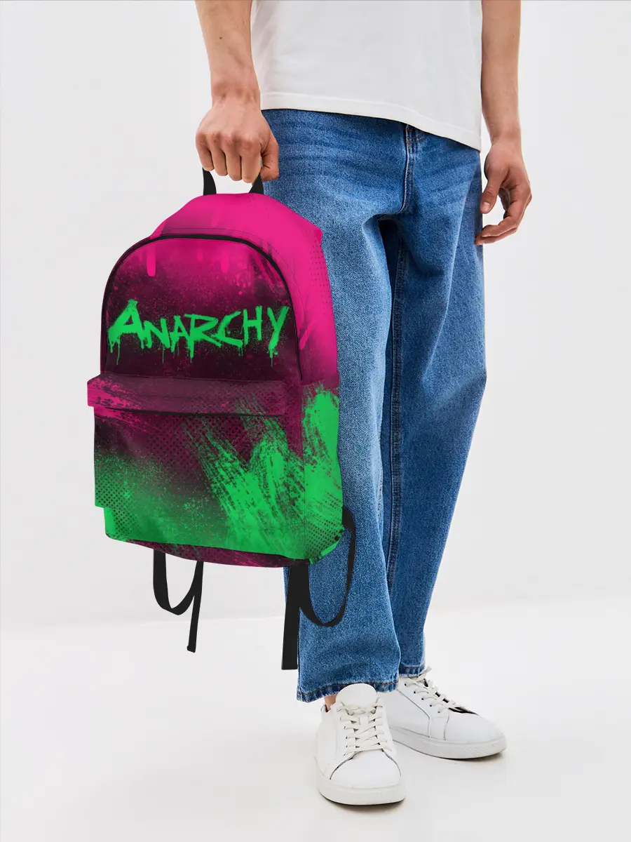 Рюкзак джинсовый / CS GO | NEON REVOLUTION v2