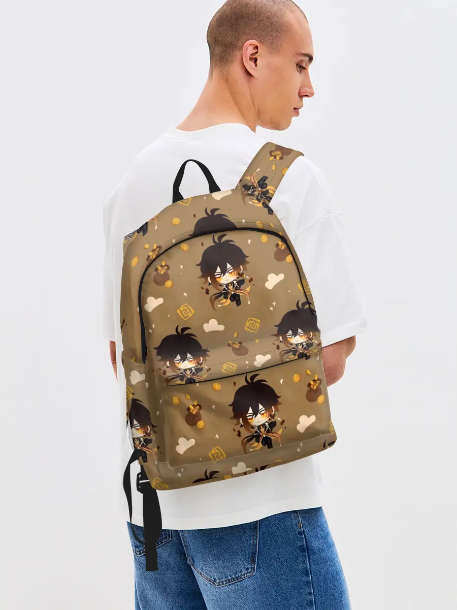 Рюкзак джинсовый / Чиби Чжун Ли