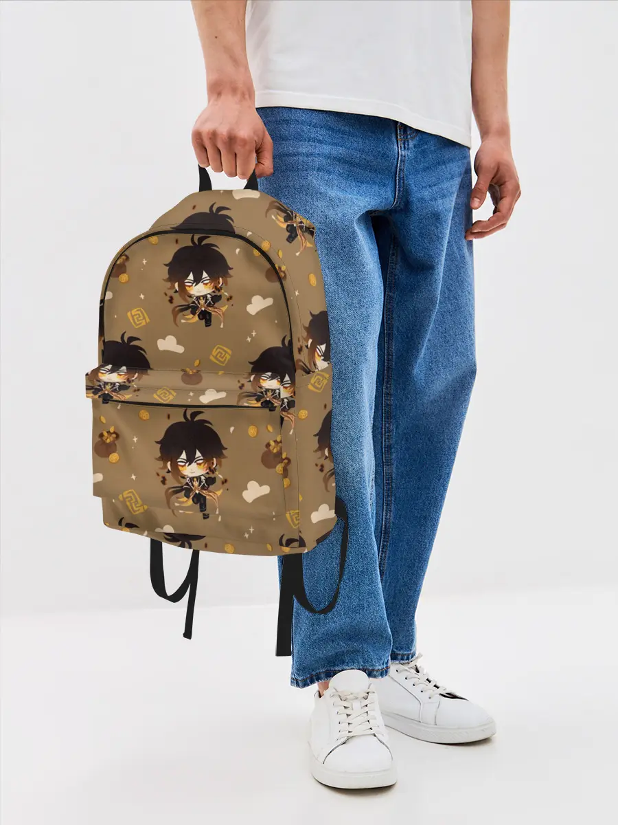 Рюкзак джинсовый / Чиби Чжун Ли