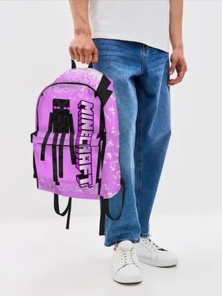 Рюкзак джинсовый / Minecraft