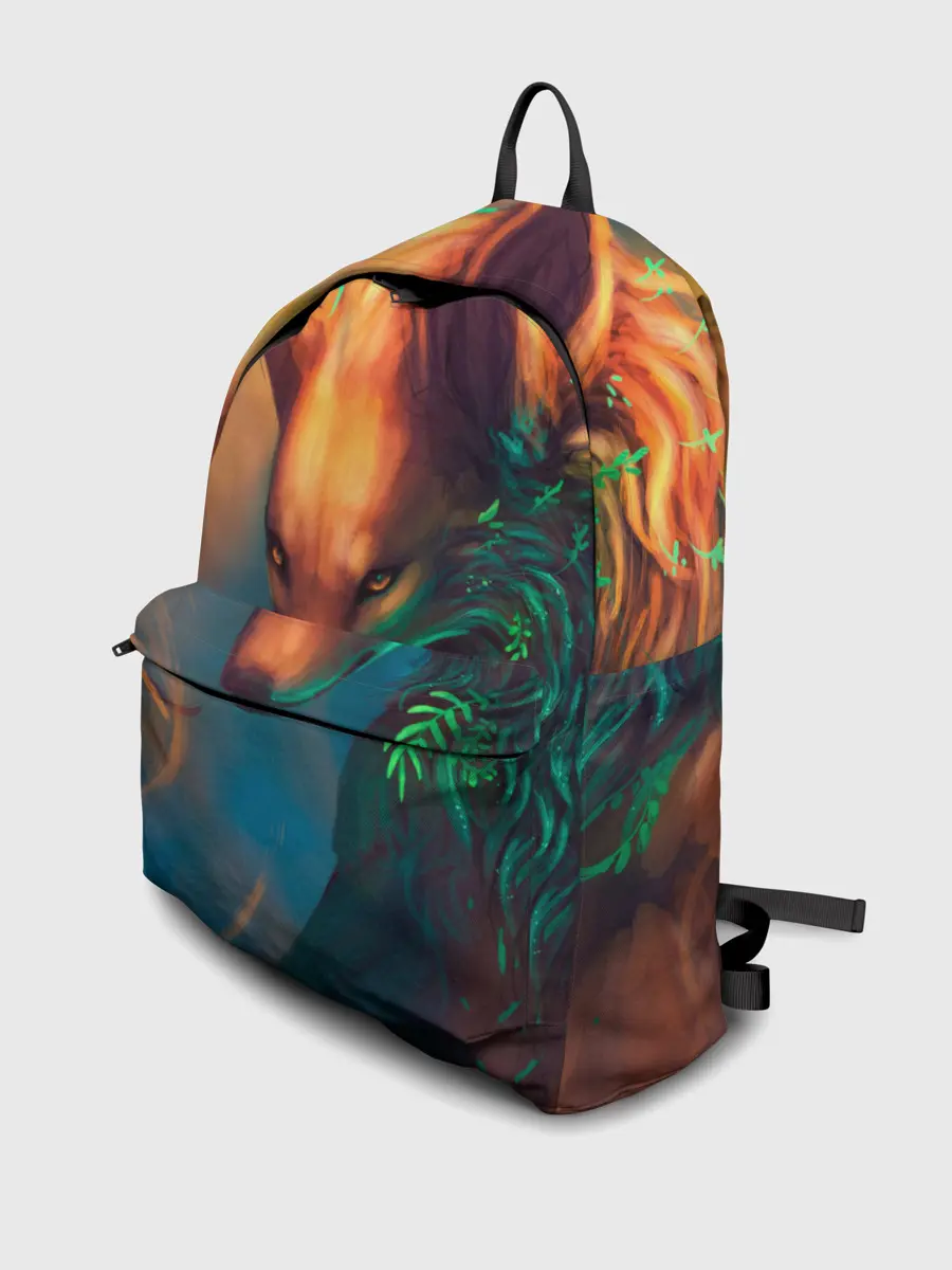 Рюкзак джинсовый / Волшебная лиса