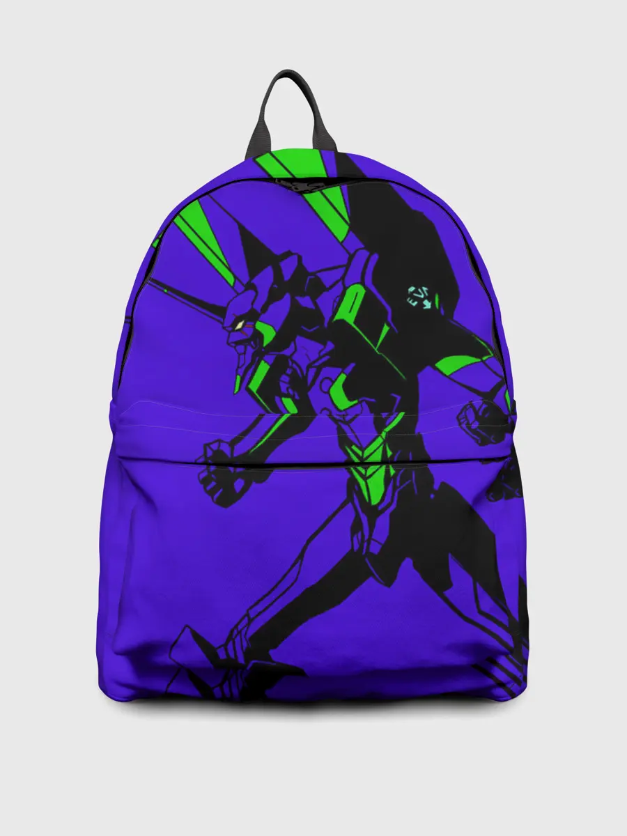 Рюкзак джинсовый / Евангилион