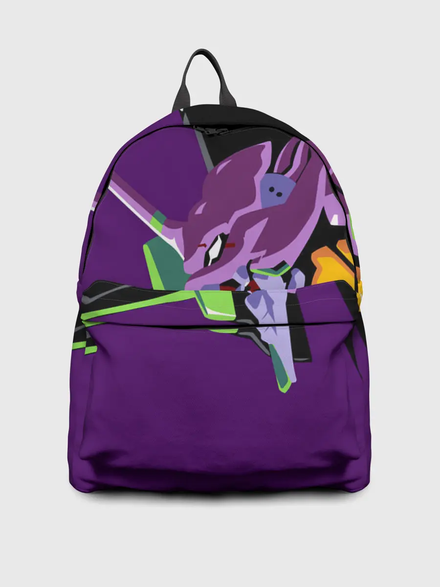 Рюкзак джинсовый / Евангилион