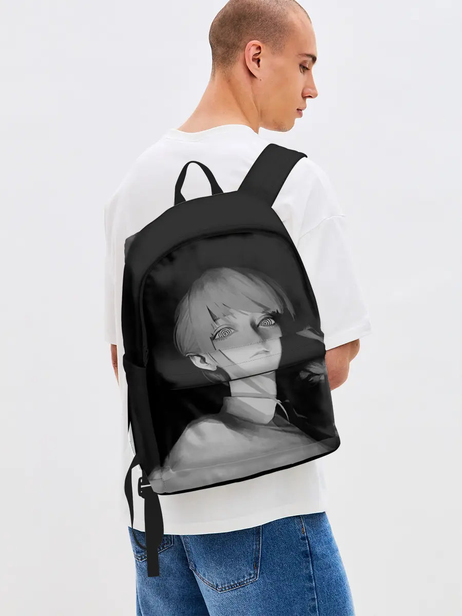 Рюкзак джинсовый / Makima Chainsaw Man 3D модель