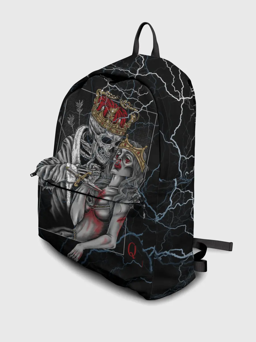 Рюкзак джинсовый / The Skull King and Queen